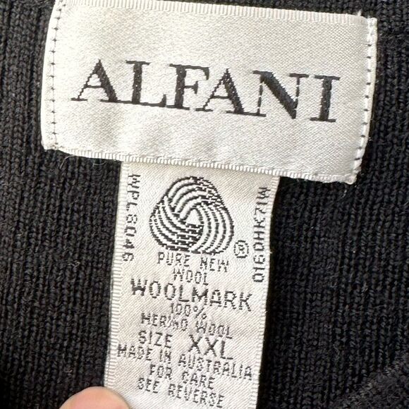 Alfani Men's V Neck Sweater Size XXL - Picture 3 of 3